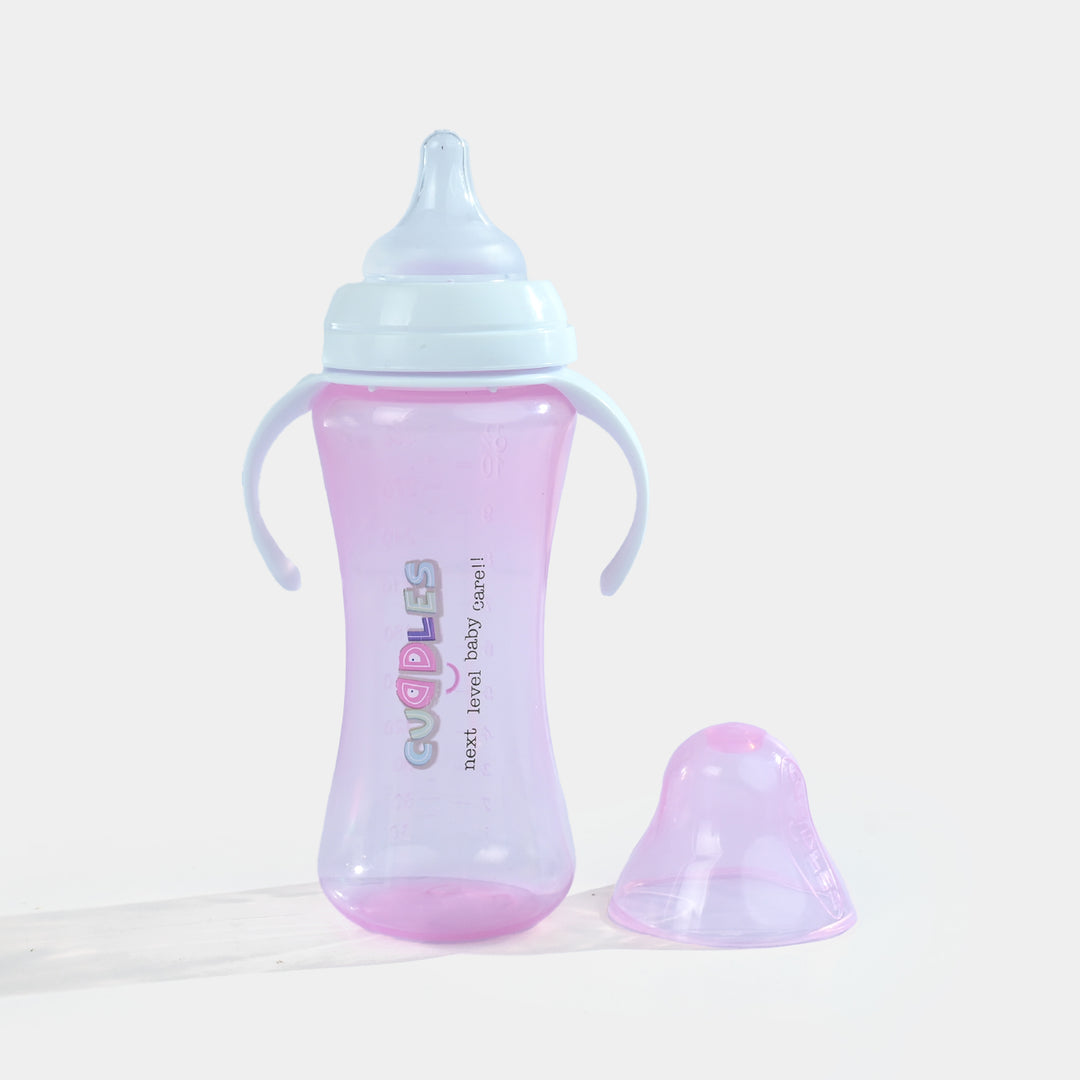 Feeder Natural Shape 330ml Pink