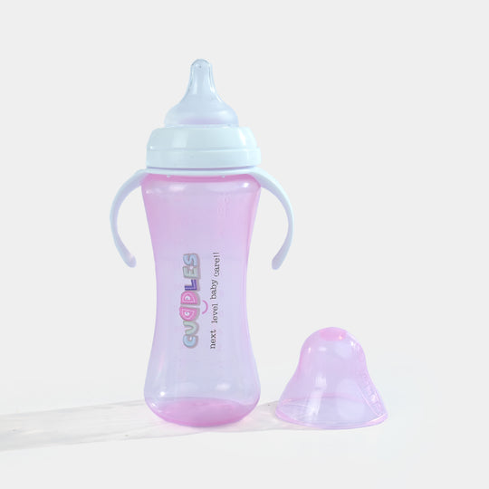 Feeder Natural Shape 330ml Pink