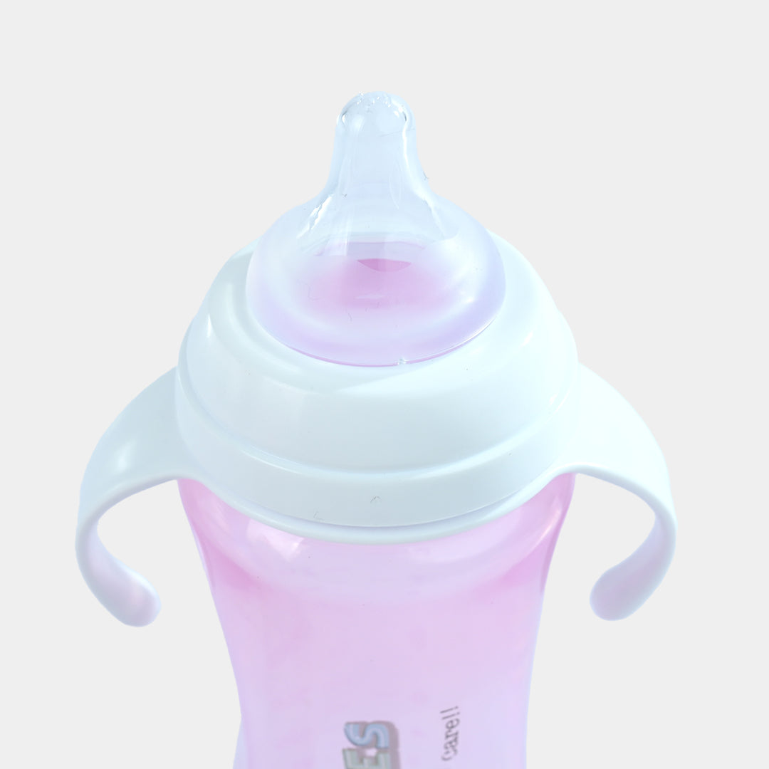 Feeder Natural Shape 330ml Pink