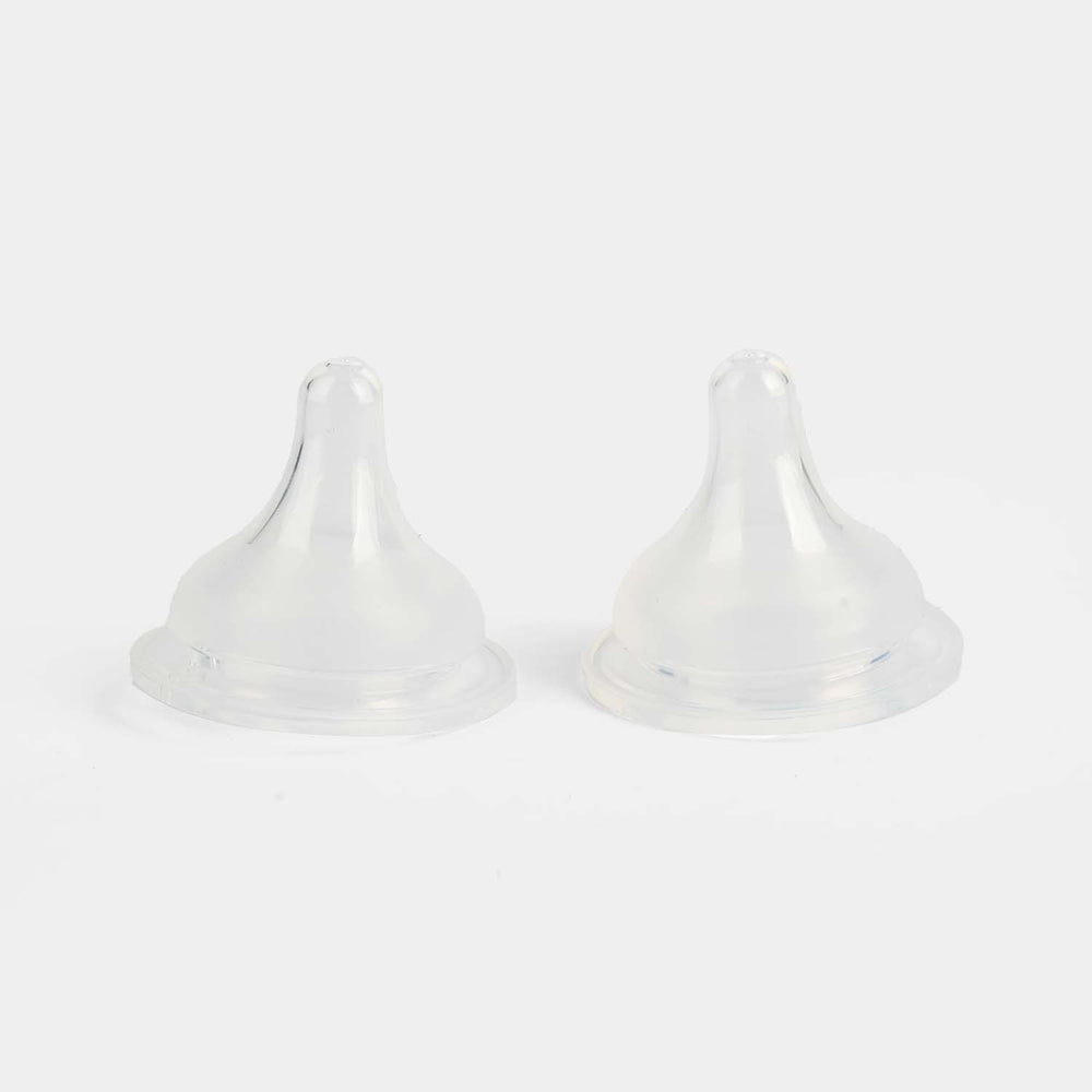 Cuddles Anti-Colic Silicone Nipples (Pack of 2) 0 Month+