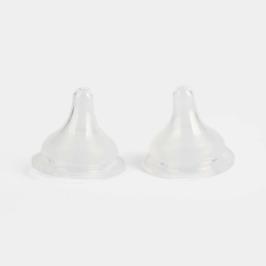 Cuddles Anti-Colic Silicone Nipples (Pack of 2) 0 Month+