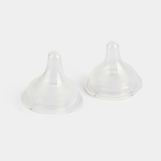 Cuddles Anti-Colic Silicone Nipples (Pack of 2) 6 Month+