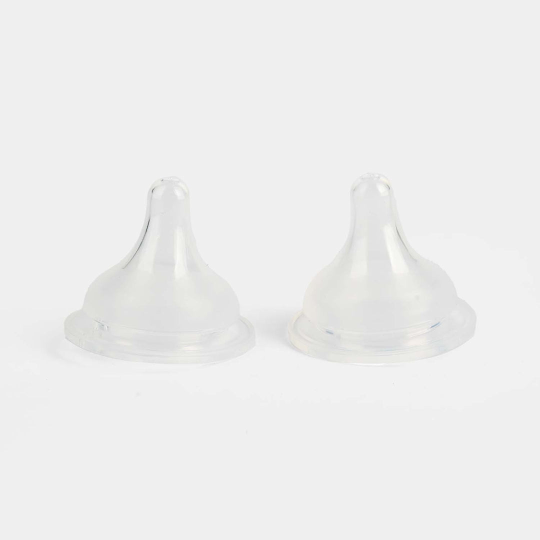 Cuddles Anti-Colic Silicone Nipples (Pack of 2) 6 Month+