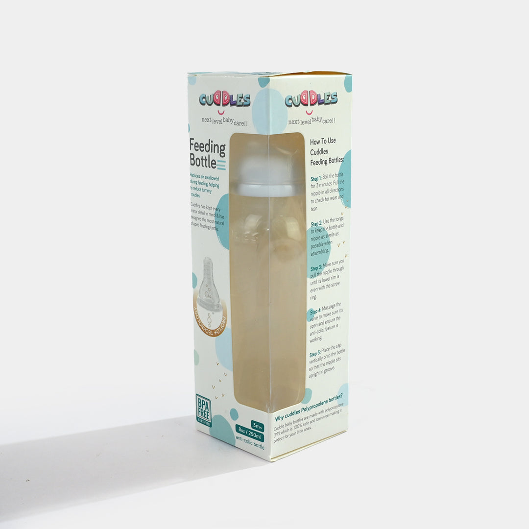 Cuddles Anti-Colic Feeding Bottle | 250ml