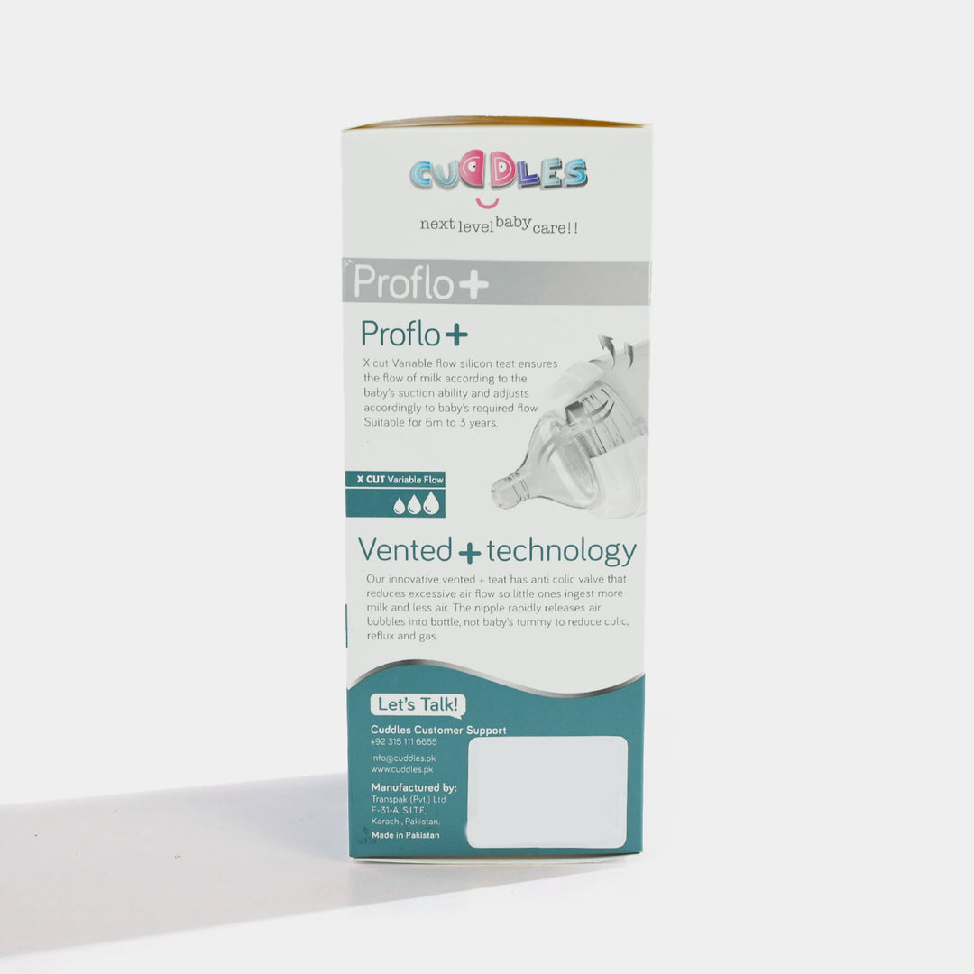 Cuddles Essential Feeder 260Ml (White)