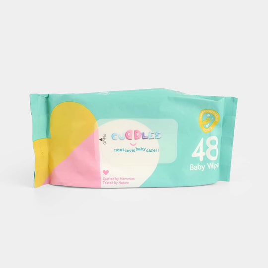 Cuddles Next Level Baby Wet Wipes | 48 PCs