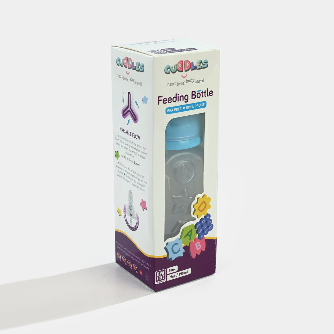 Cuddles Baby ABC Spill-Proof Feeding Bottle (150ml / 5oz)