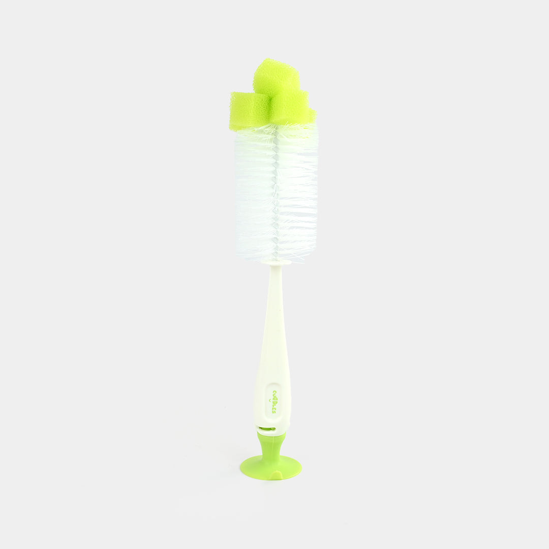 Universal Bottle & Nipple Brush 2In1 (Green)