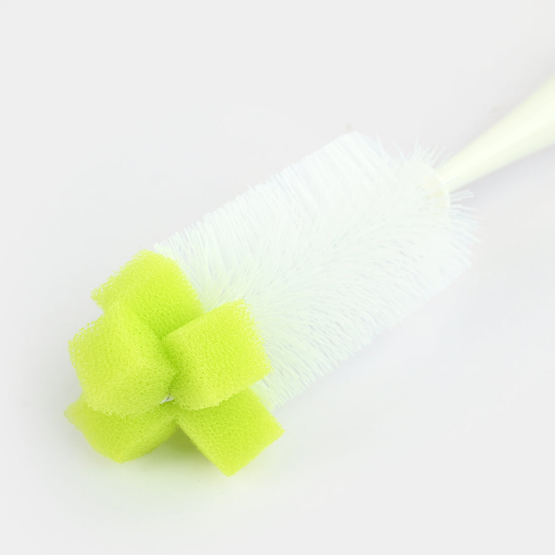 Universal Bottle & Nipple Brush 2In1 (Green)
