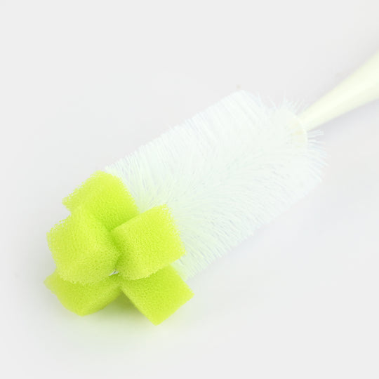 Universal Bottle & Nipple Brush 2In1 (Green)