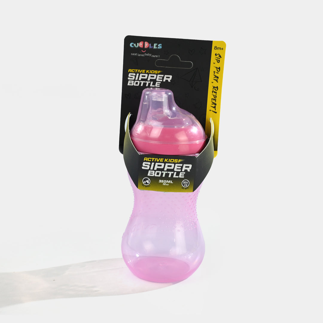 Active Kids Sipper Bottle 350Ml (Pink)