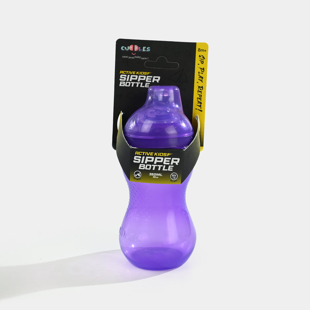 Active Kids Sipper Bottle 350Ml (Purple)