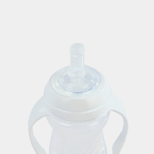 Active Kids Straw Cup 300Ml With Handle (White)