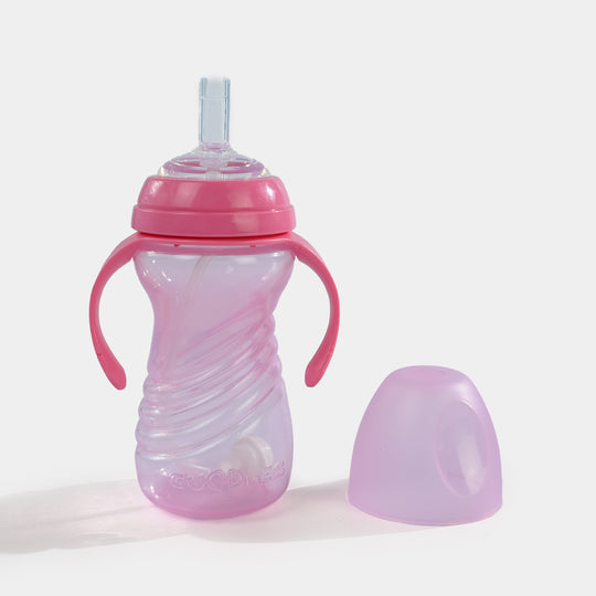 Active Kids Straw Cup 300Ml With Handle (Pink)