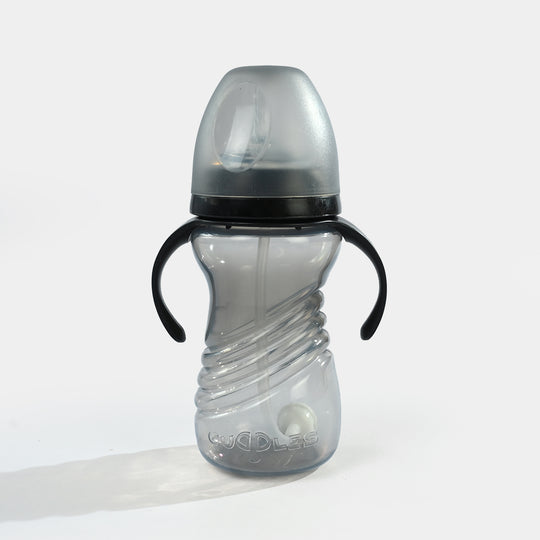 Active Kids Straw Cup 300Ml With Handle (Charcol)