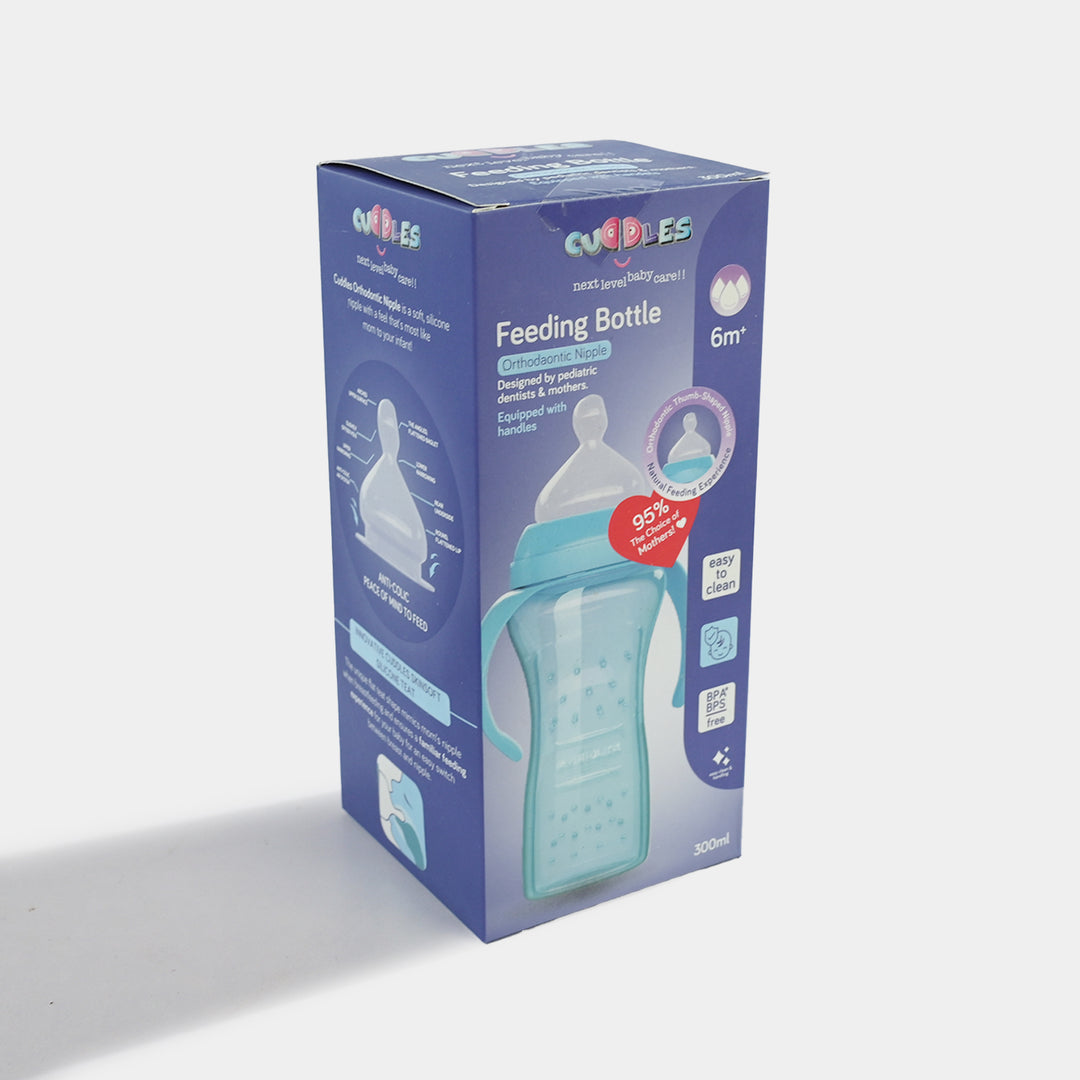 Orthodontic Nipple Feeding Bottle – 300ml (6+ Months