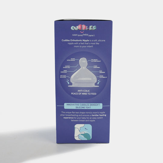 Orthodontic Nipple Feeding Bottle – 300ml (6+ Months