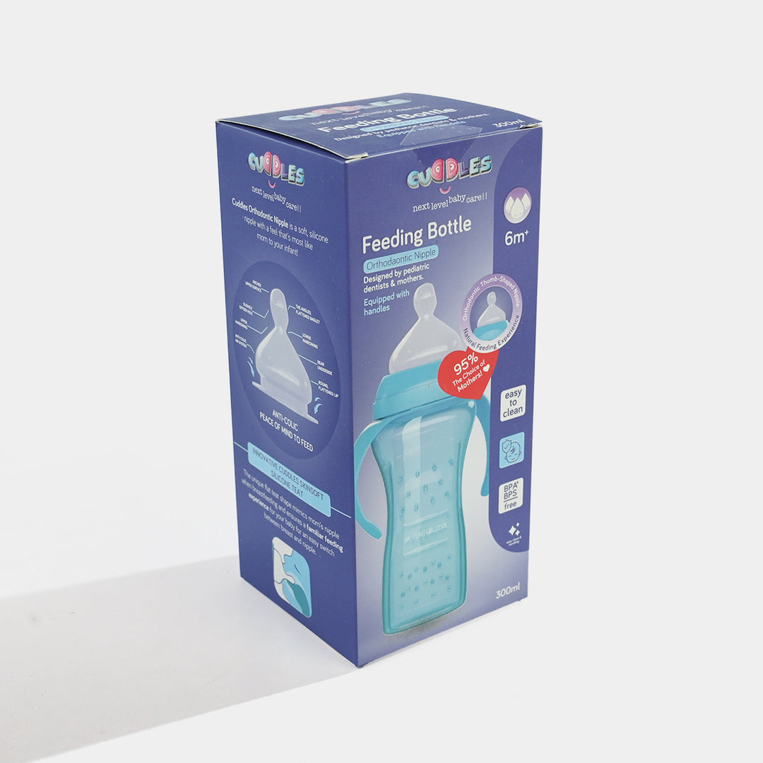 Orthodontic Nipple Feeding Bottle – 300ml (6+ Months