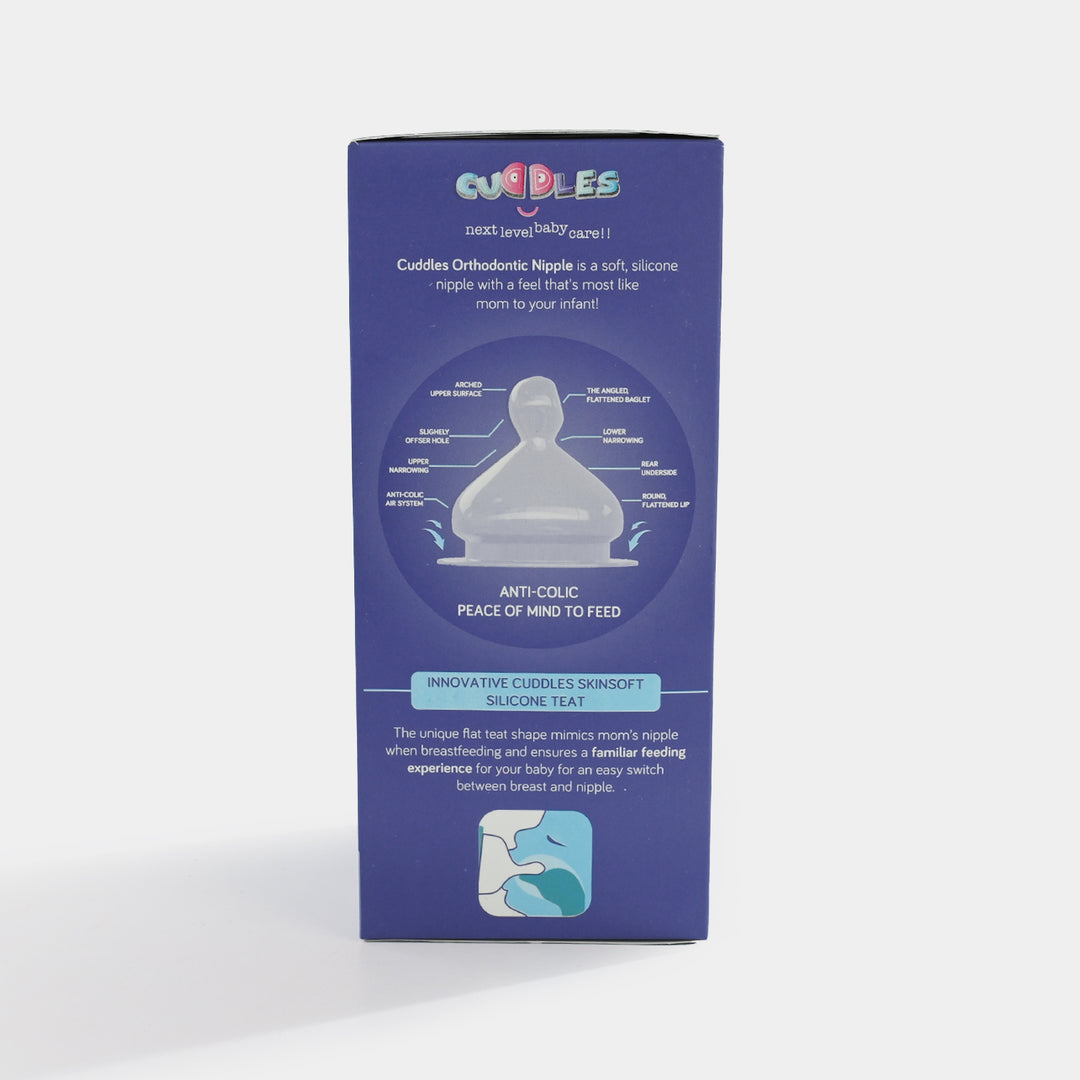 Orthodontic Nipple Feeding Bottle – 300ml (6+ Months