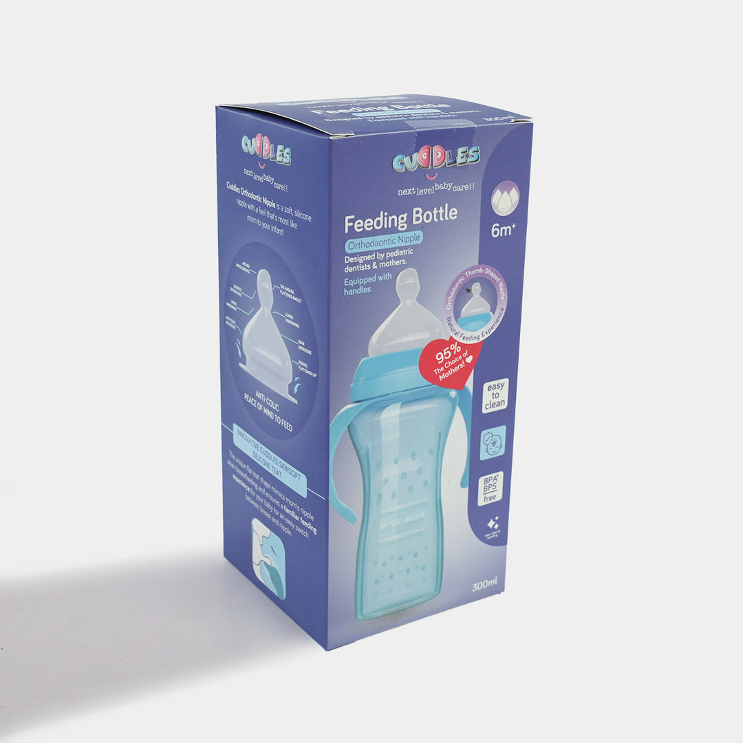 Orthodontic Nipple Feeding Bottle – 300ml (6+ Months
