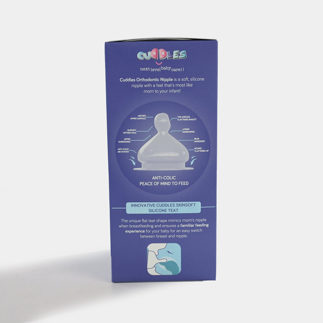 Orthodontic Nipple Feeding Bottle – 300ml (6+ Months