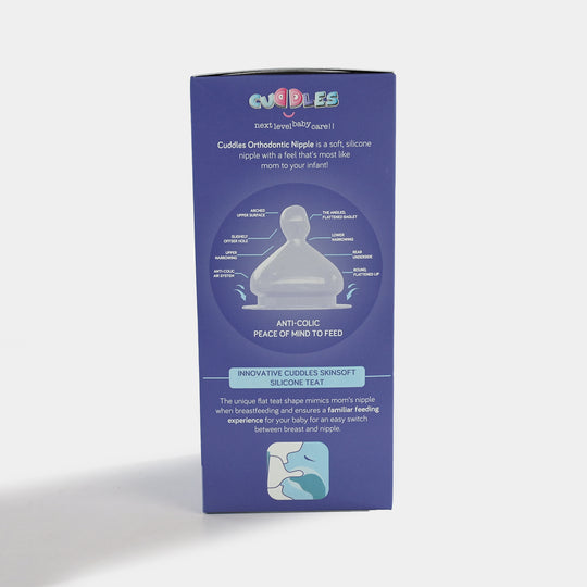 Orthodontic Nipple Feeding Bottle – 300ml (6+ Months
