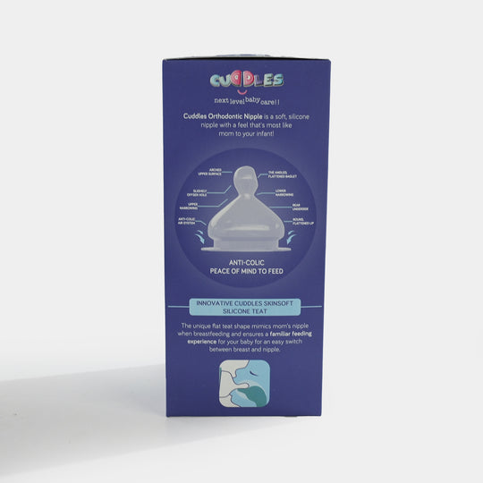Orthodontic Nipple Feeding Bottle – 300ml (6+ Months
