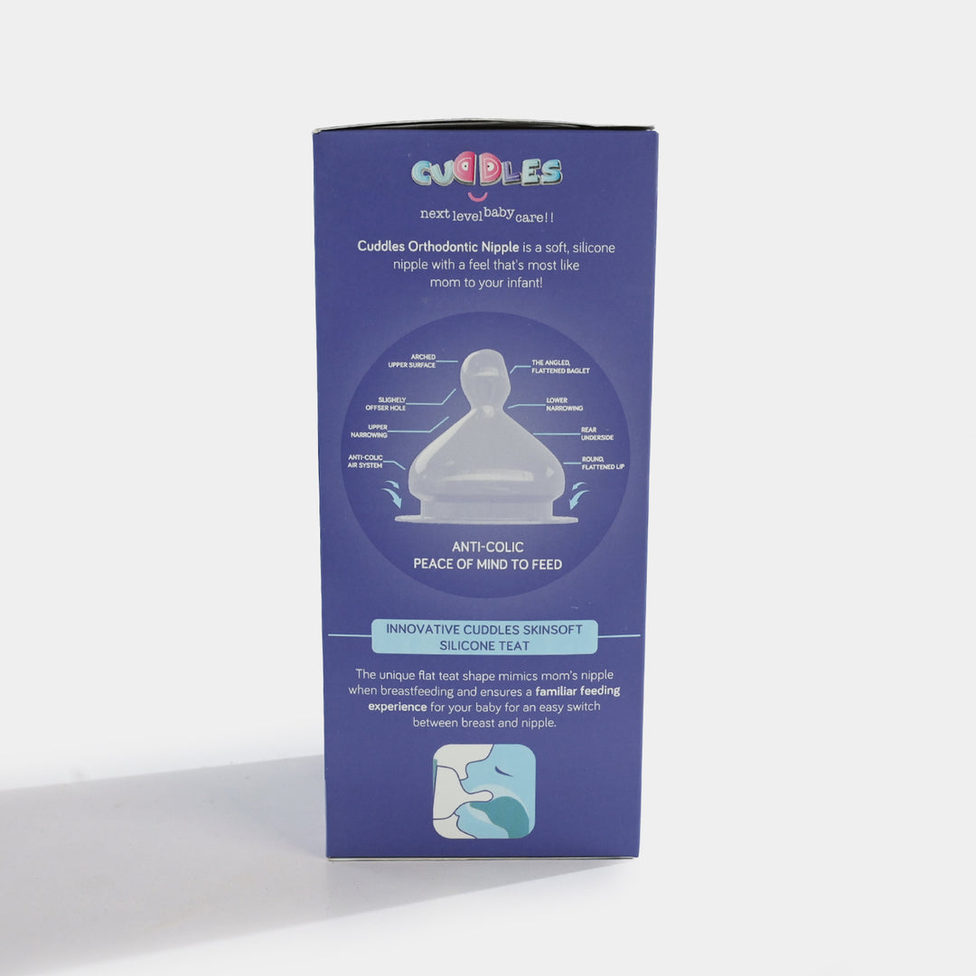Orthodontic Nipple Feeding Bottle – 300ml (6+ Months