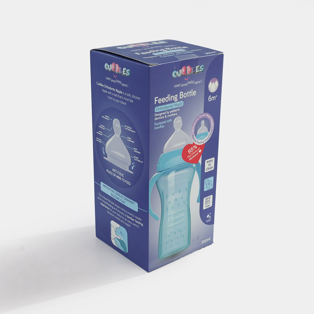 Orthodontic Nipple Feeding Bottle – 300ml (6+ Months