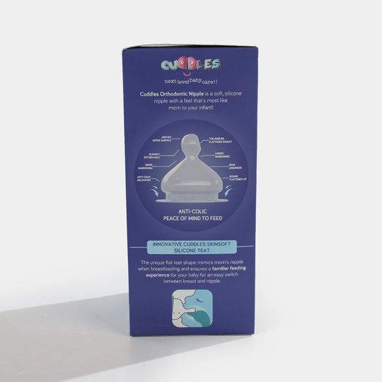 Orthodontic Nipple Feeding Bottle – 300ml (6+ Months