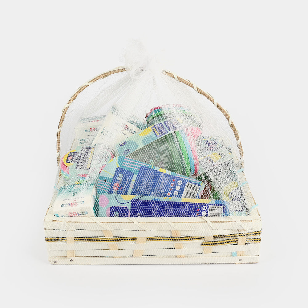 Premium CUDDLES SET BABY GIFT BASKET