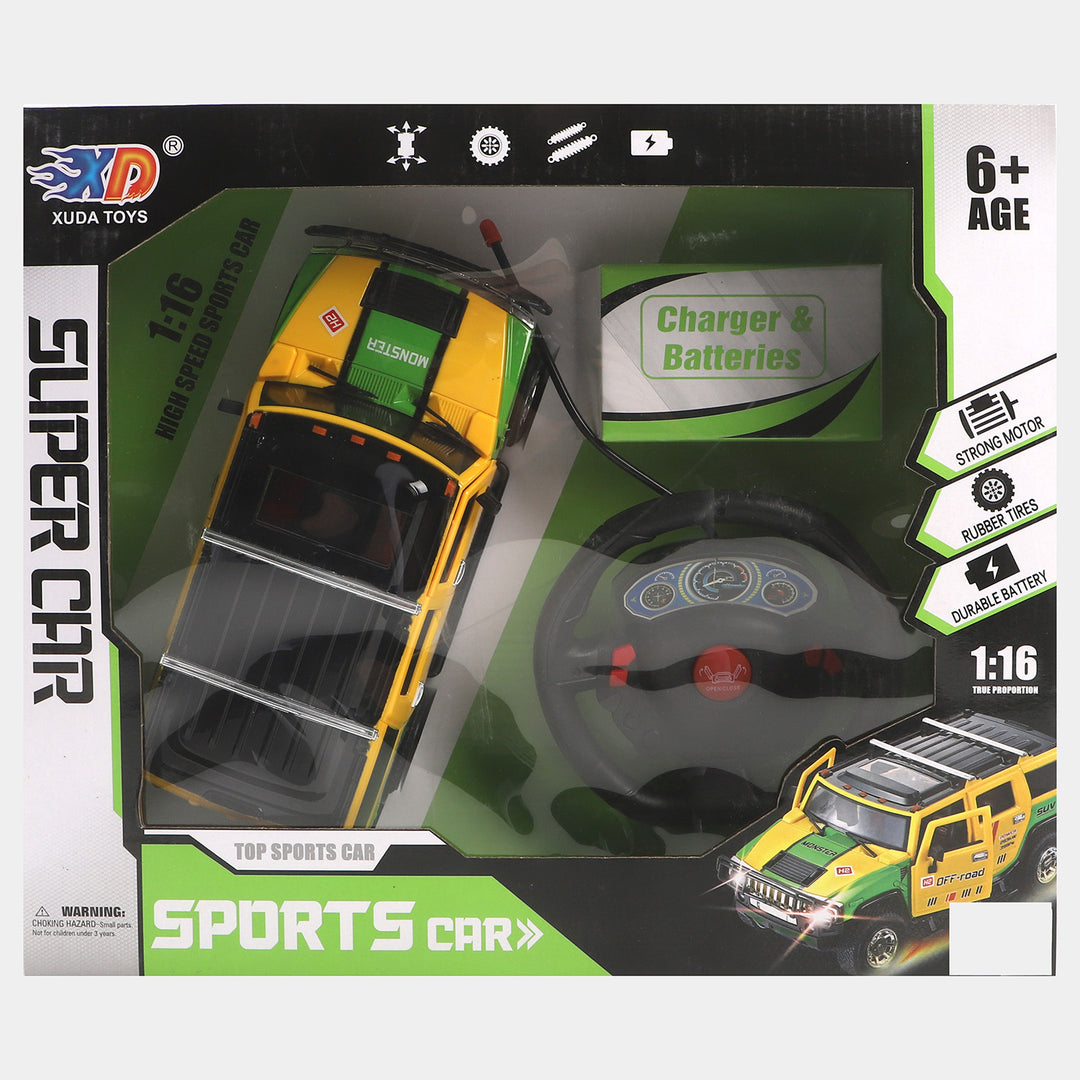 Speed Sports Remote Control Car For Kids