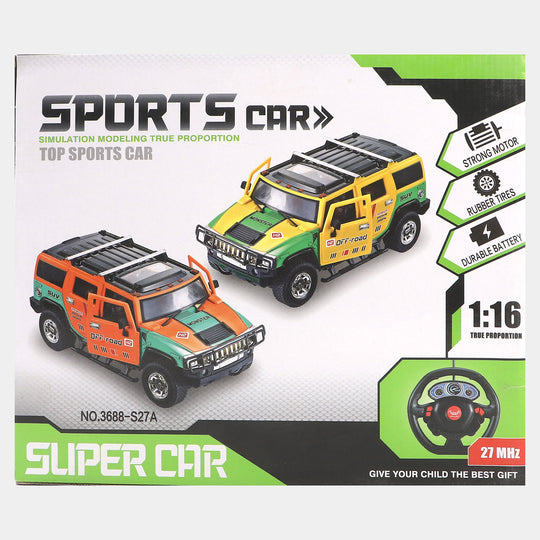 Speed Sports Remote Control Car For Kids