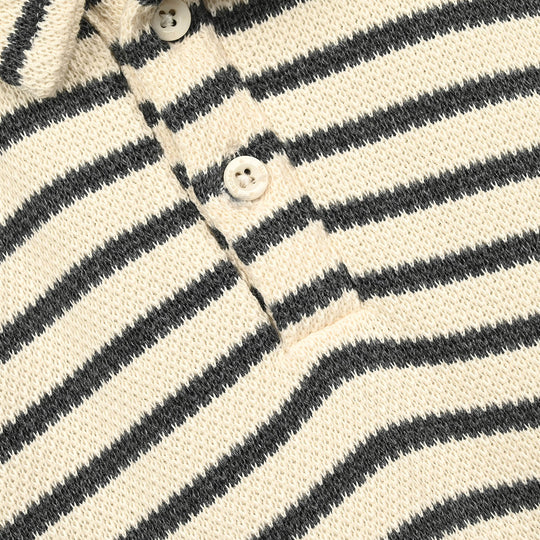 Boys  SweatShirt Grey Stripe-GREY