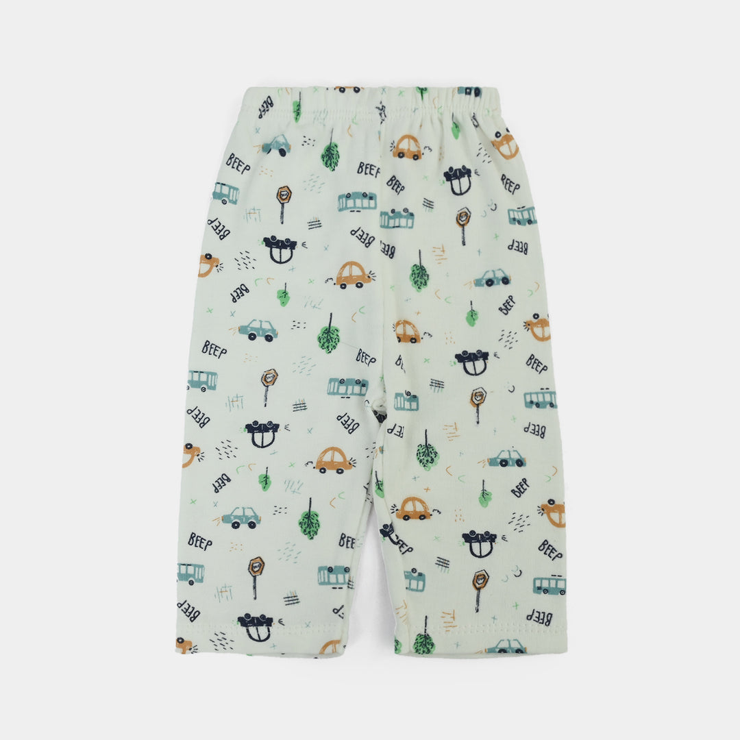 Cotton Trouser 2Pcs 0-3M