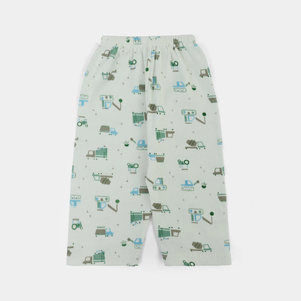 Cotton Trouser 2Pcs 0-3M