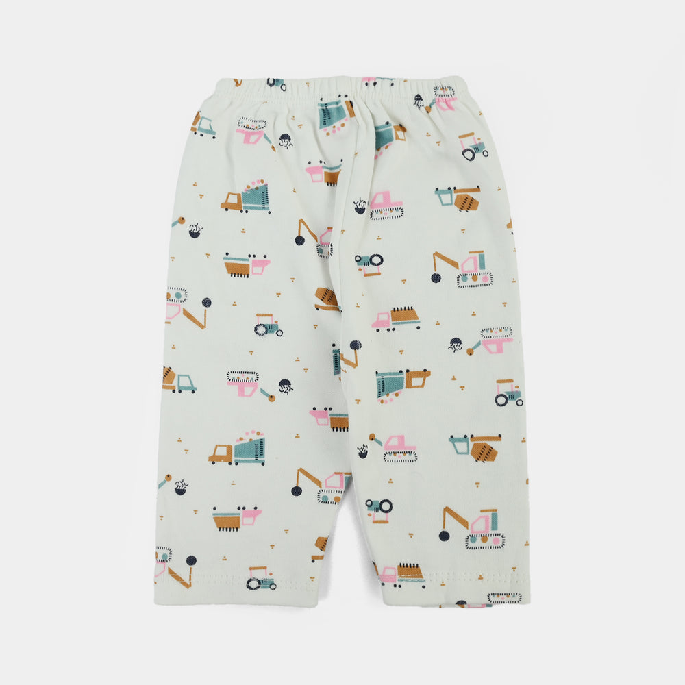 Cotton Trouser 2Pcs 0-3M
