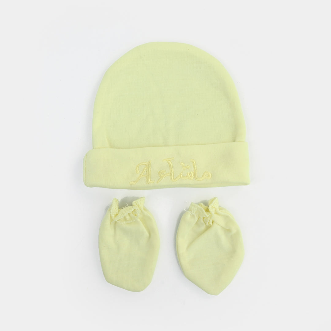 Cap & Mittens Set | 3-9M