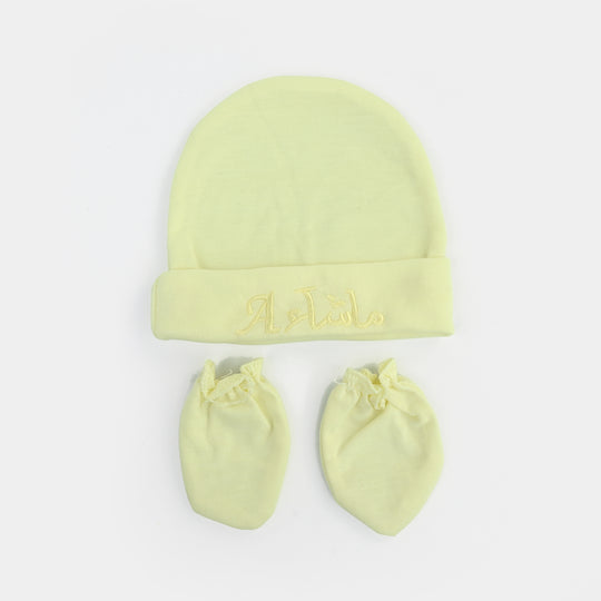 Cap & Mittens Set | 3-9M