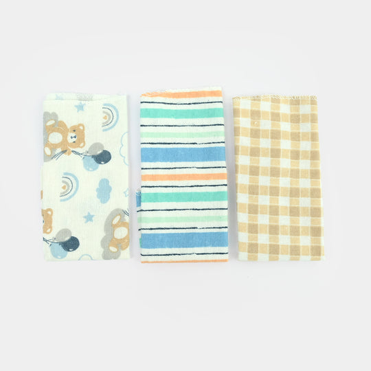 Soft Cotton Baby Face Towel 3Pcs