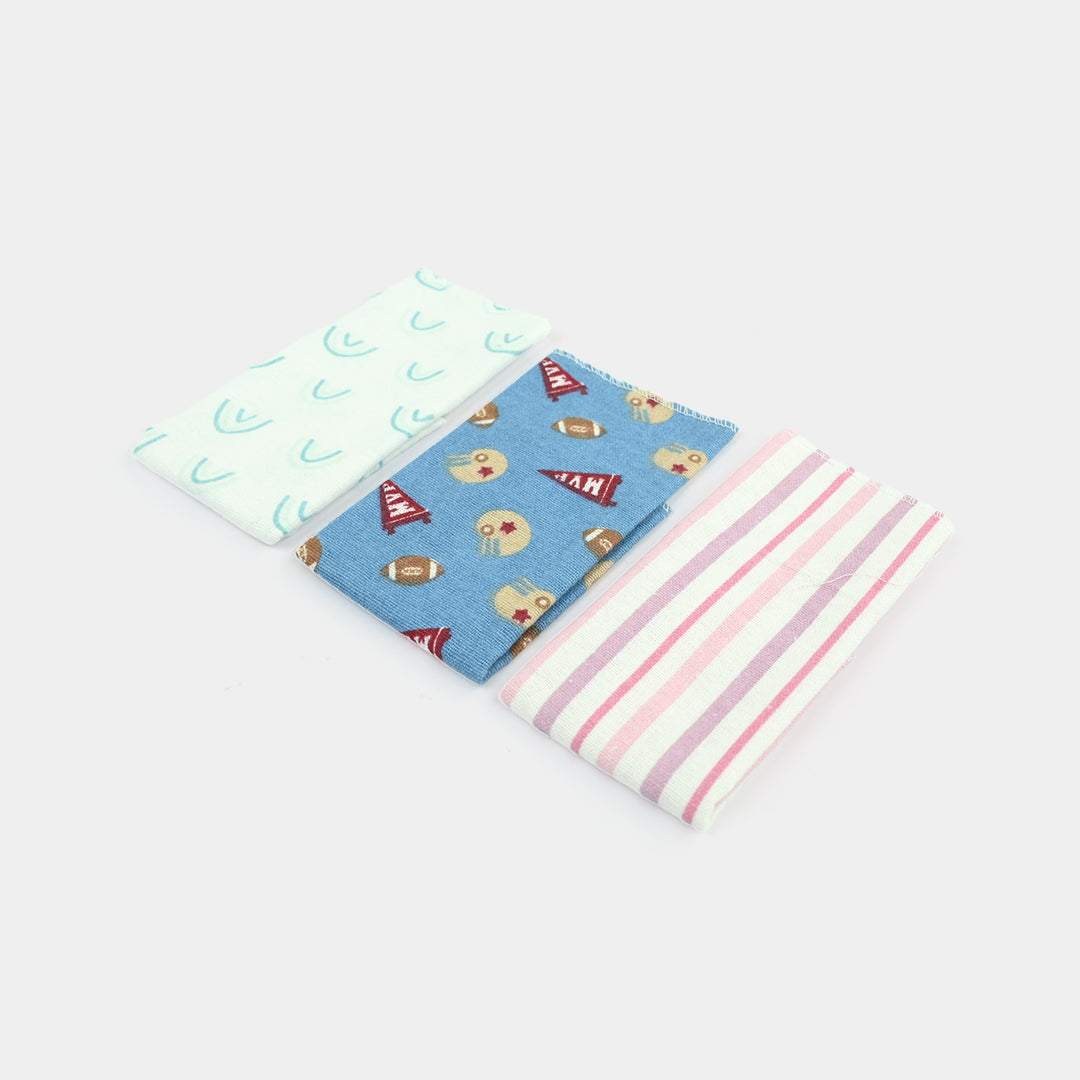 Soft Cotton Baby Face Towel 3Pcs
