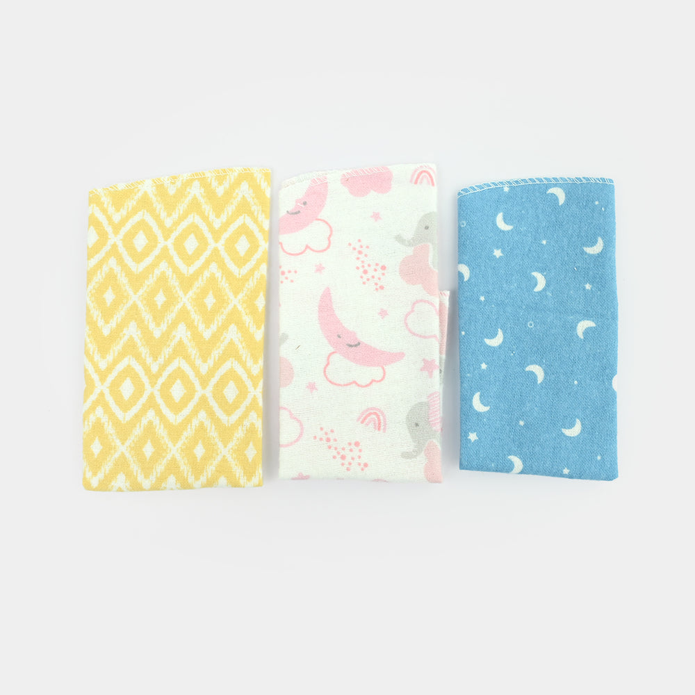 Soft Cotton Baby Face Towel 3Pcs