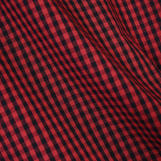 Boys Yarn Dyed Shirt (Character) - Red