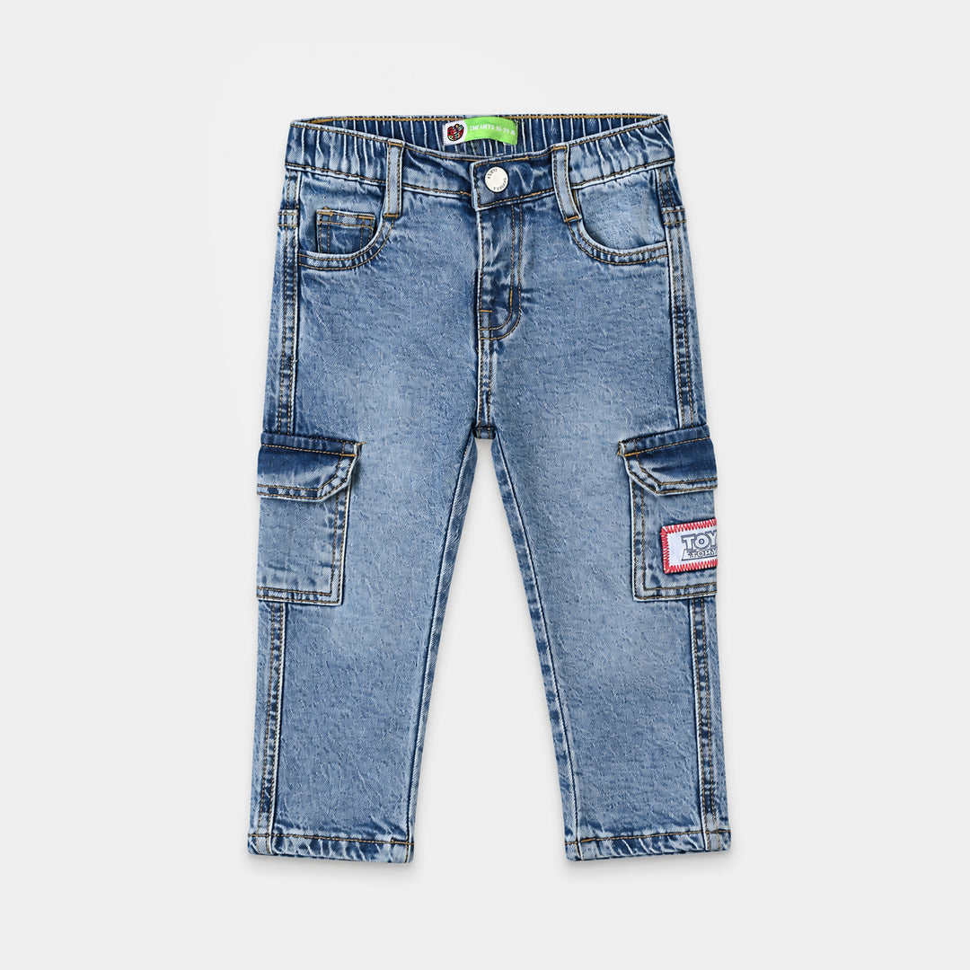 Infant Boys Denim Stretch Pant Toy Story-LT.Blue