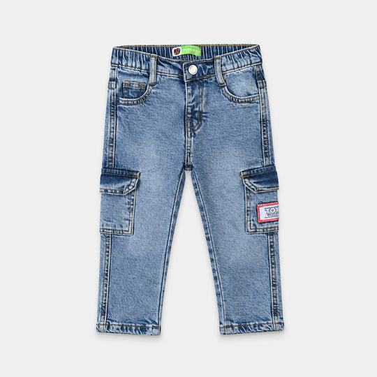 Infant Boys Denim Stretch Pant Toy Story-LT.Blue