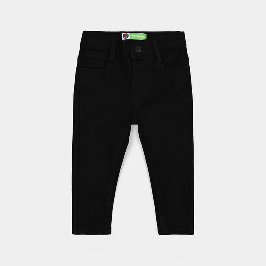 Infant Boys Denim Stretch Pant Basic - Black