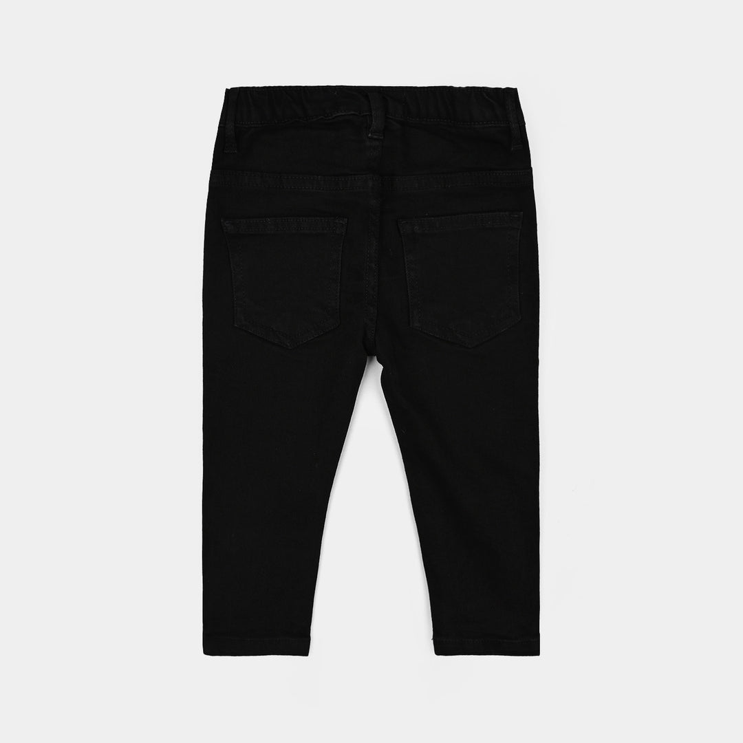 Infant Boys Denim Stretch Pant Basic - Black