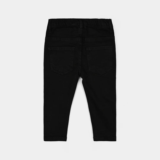 Infant Boys Denim Stretch Pant Basic - Black