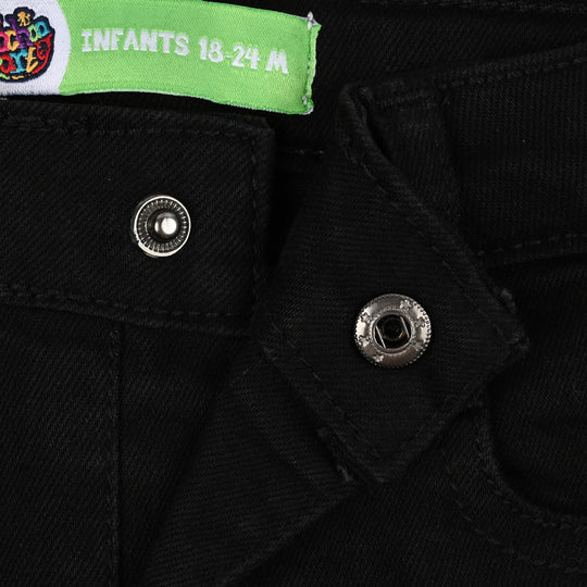 Infant Boys Denim Stretch Pant Basic - Black