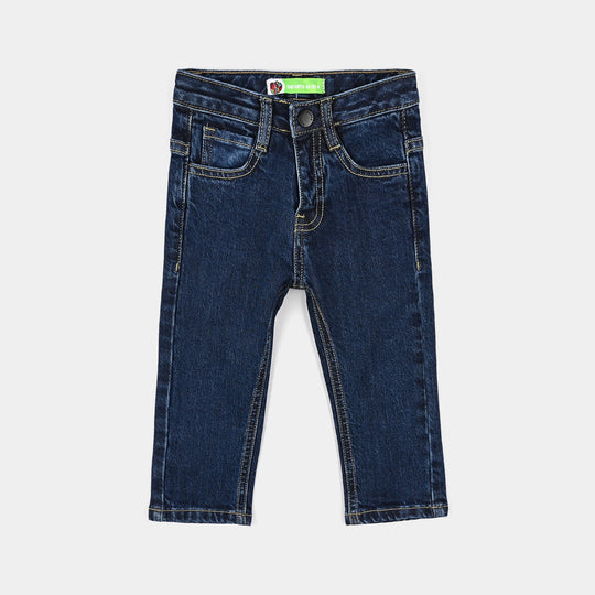 Infant Boys Denim Stretch Pant Basic - Blue